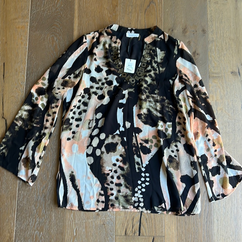 Calvin Klein flowy blouse